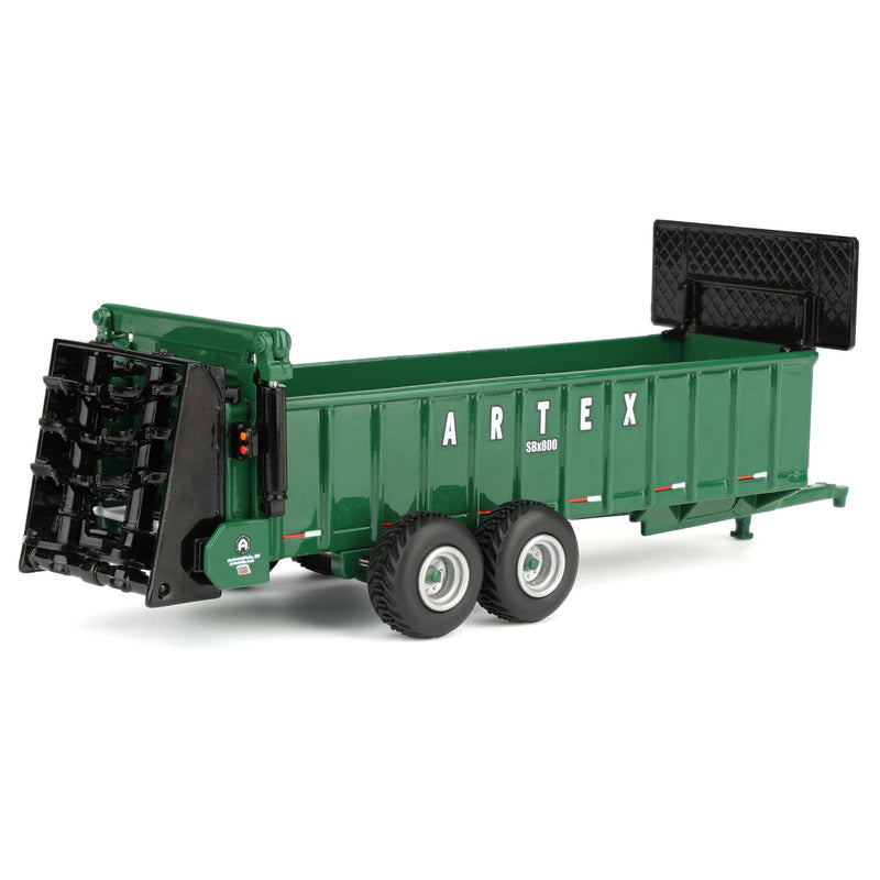1/64 Green Artex SBX800 Manure Spreader with Dual Axle by SpecCast