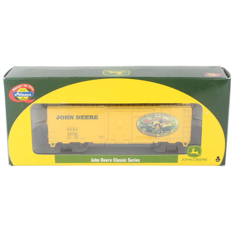 1/87 HO Scale John Deere 40' Boxcar 20736 by Athearn