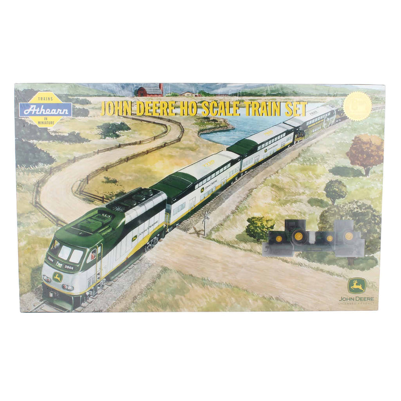 1/87 John Deere HO Scale Train Set, # 8 in a Series Collector's Edition by Athearn