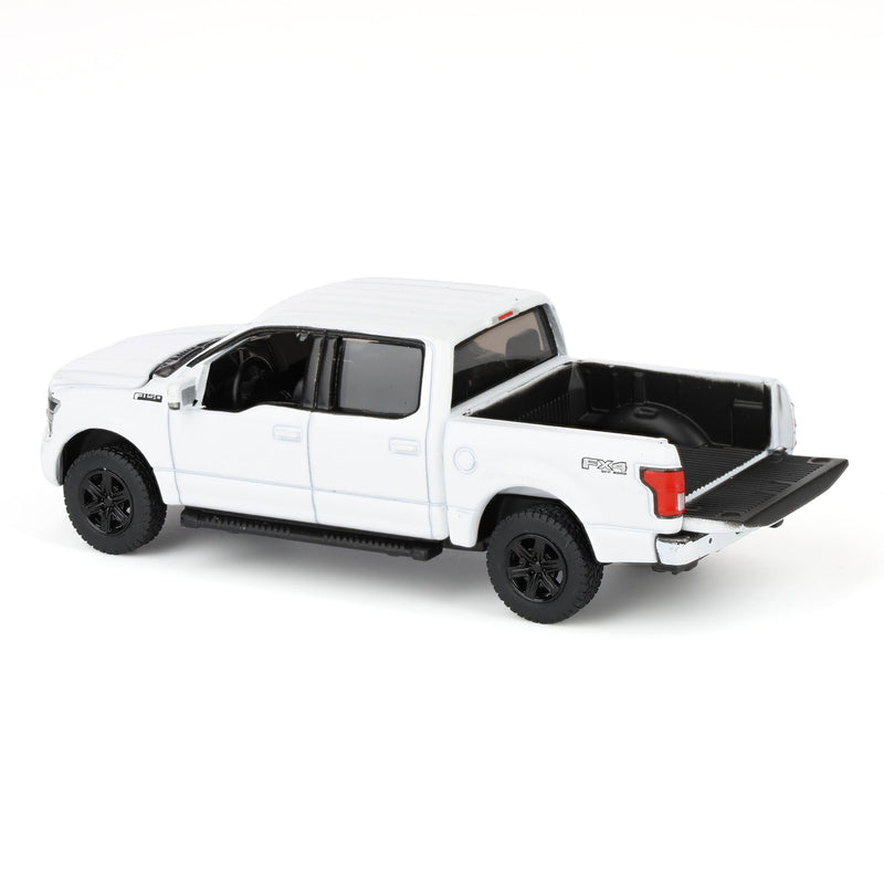 1/64 2020 Ford F-150 Pickup Truck, Oxford White, Auto World