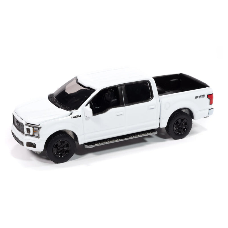 1/64 2020 Ford F-150 Pickup Truck, Oxford White, Auto World
