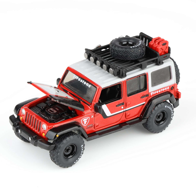 1/64 2018 Jeep Wrangler Firestone Field Agent SUV by Big Country & Auto World