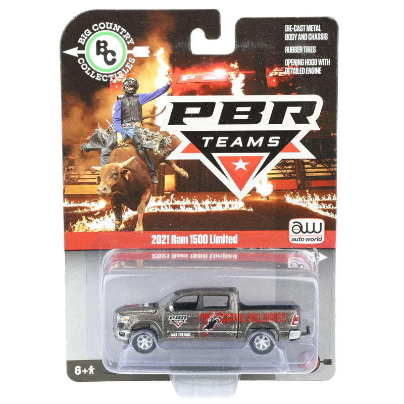1/64 PBR 2021 Dodge Ram Limited Edition Pickup Truck by Big Country & Auto World