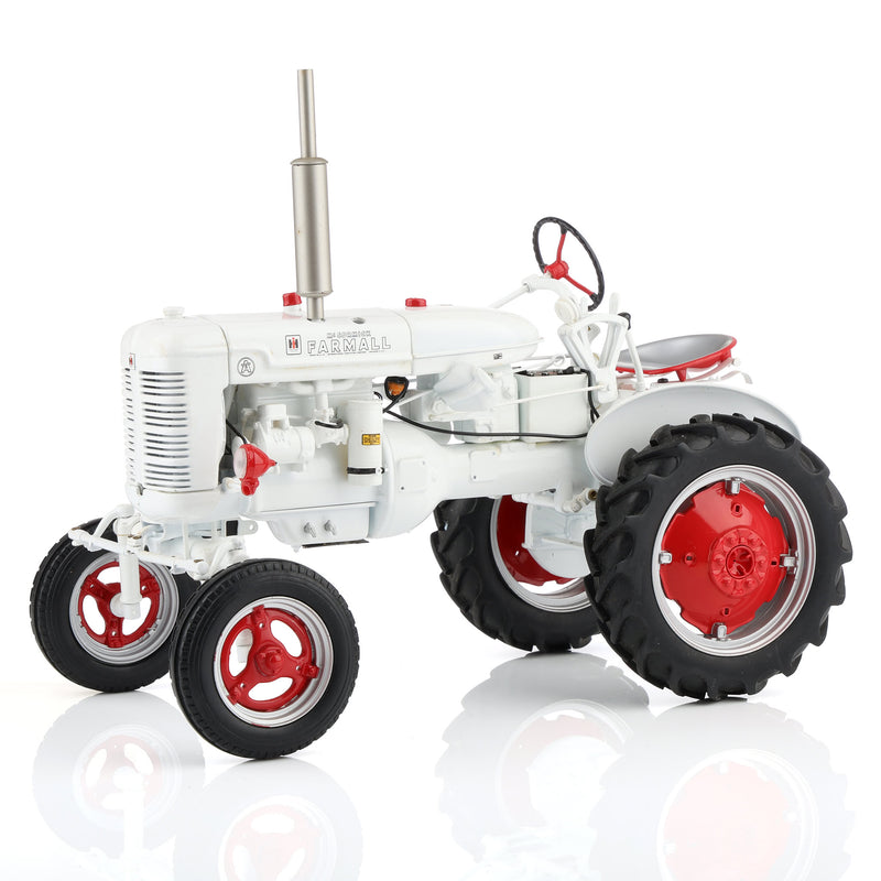 1/12 Farmall Super A White Demonstrator Tractor by Franklin Mint