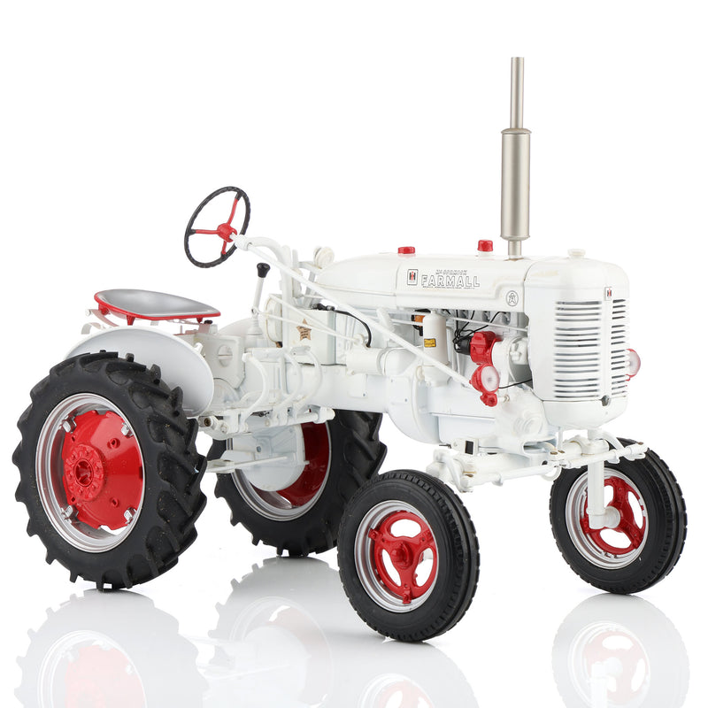 1/12 Farmall Super A White Demonstrator Tractor by Franklin Mint