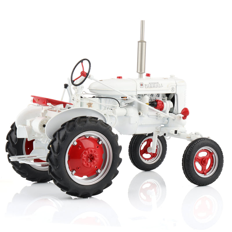 1/12 Farmall Super A White Demonstrator Tractor by Franklin Mint