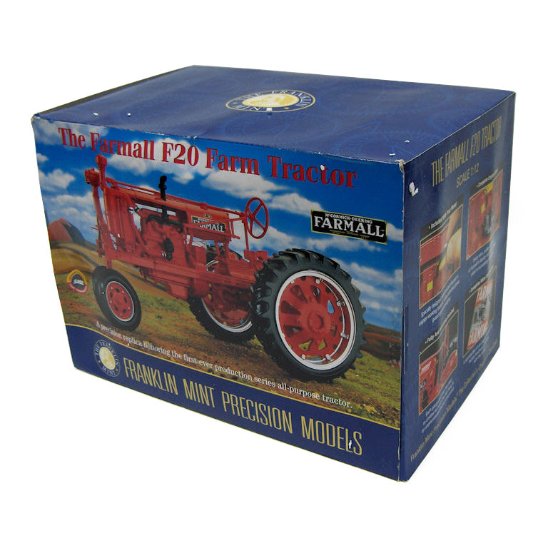 1/12 Franklin Mint #5 IH Farmall F-20 Narrow Front on Rubber Tires