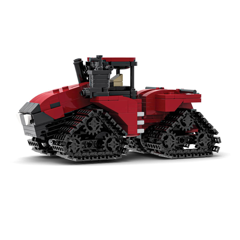 Case IH Steiger 785 Quadtrac Tractor Farming Building Set, BrickAg Microfarm Series 354 Pieces