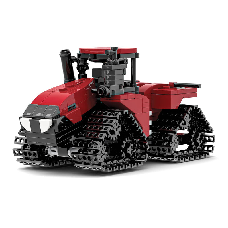 Case IH Steiger 785 Quadtrac Tractor Farming Building Set, BrickAg Microfarm Series 354 Pieces