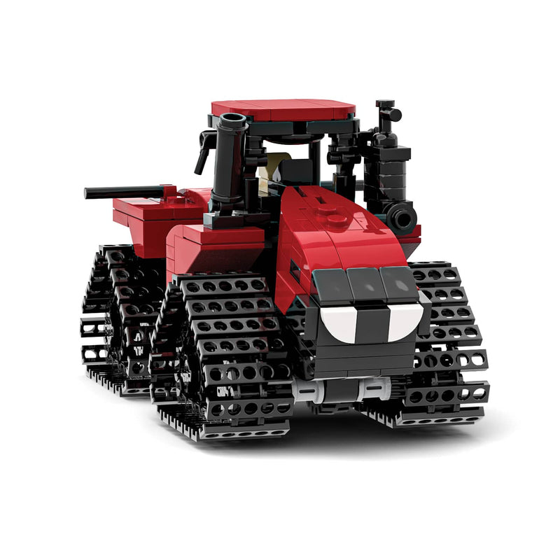 Case IH Steiger 785 Quadtrac Tractor Farming Building Set, BrickAg Microfarm Series 354 Pieces