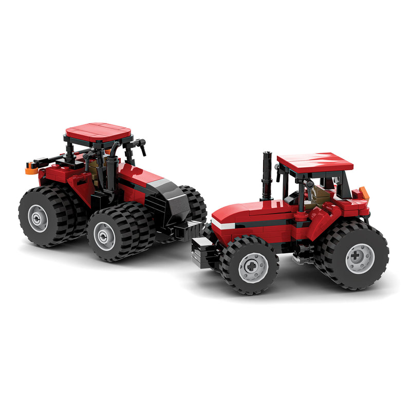Case IH Magnum Series Tractors Farming Building Set, BrickAg Microfarm Series 275 Pieces
