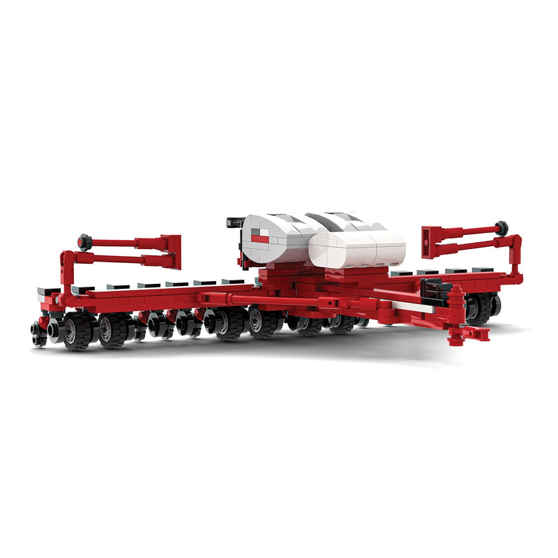 Case IH Early Riser 2150 16-Row Planter Farming Building Set, BrickAg Microfarm Series 359 Pieces