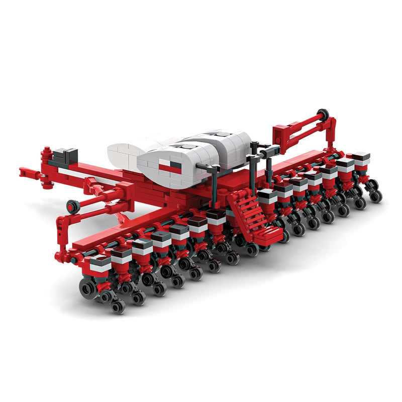 Case IH Early Riser 2150 16-Row Planter Farming Building Set, BrickAg Microfarm Series 359 Pieces