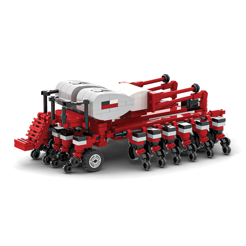Case IH Early Riser 2150 16-Row Planter Farming Building Set, BrickAg Microfarm Series 359 Pieces