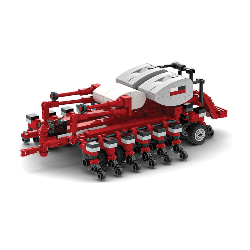 Case IH Early Riser 2150 16-Row Planter Farming Building Set, BrickAg Microfarm Series 359 Pieces