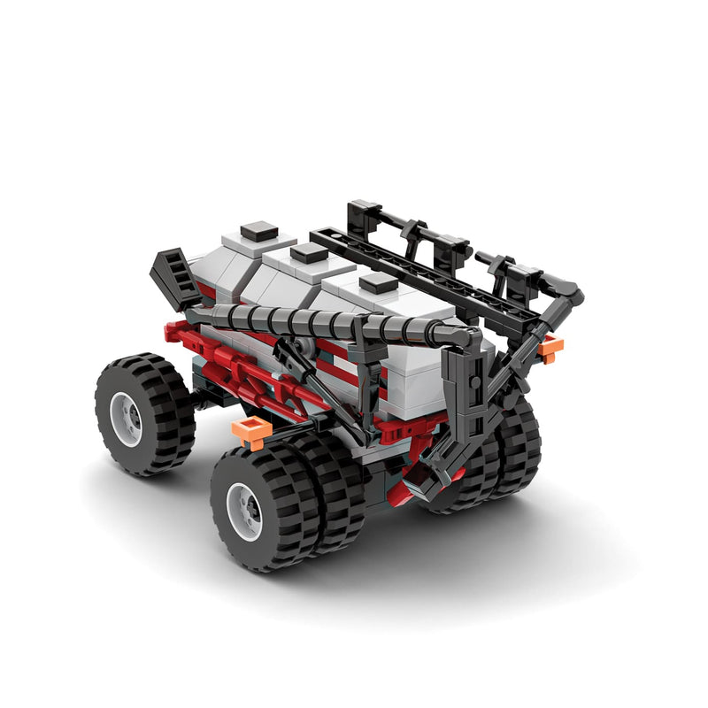 Case IH Precision Disk Air Drill & Cart Farming Building Set, BrickAg Microfarm Series 654 Pieces