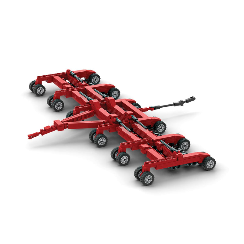 Case IH Precision Disk Air Drill & Cart Farming Building Set, BrickAg Microfarm Series 654 Pieces