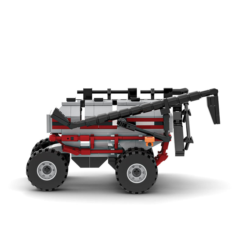 Case IH Precision Disk Air Drill & Cart Farming Building Set, BrickAg Microfarm Series 654 Pieces