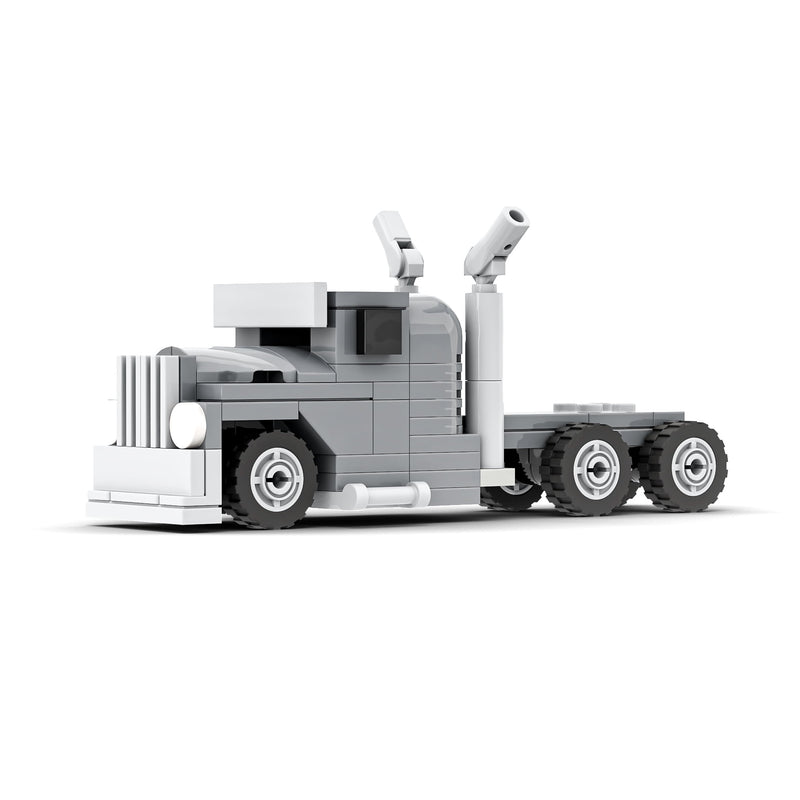 Case IH 250th Anniversary Hauling Set Building Block Set, BrickAg Nanofarm Series, 408 Pieces