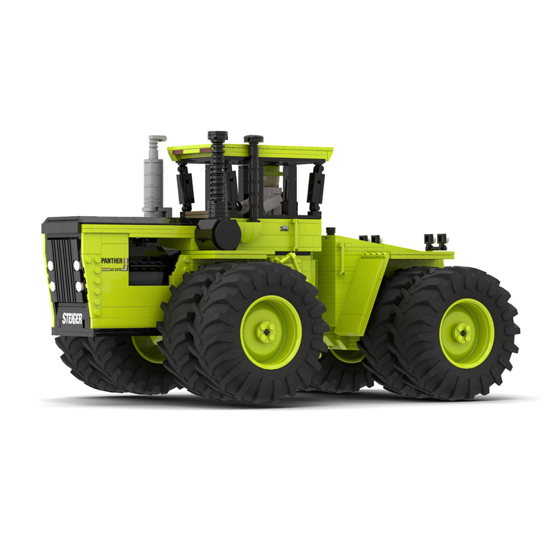 Steiger Panther III with Dual Wheels Tractor Farming Building Set, BrickAg Heritage Series 1343 Pieces