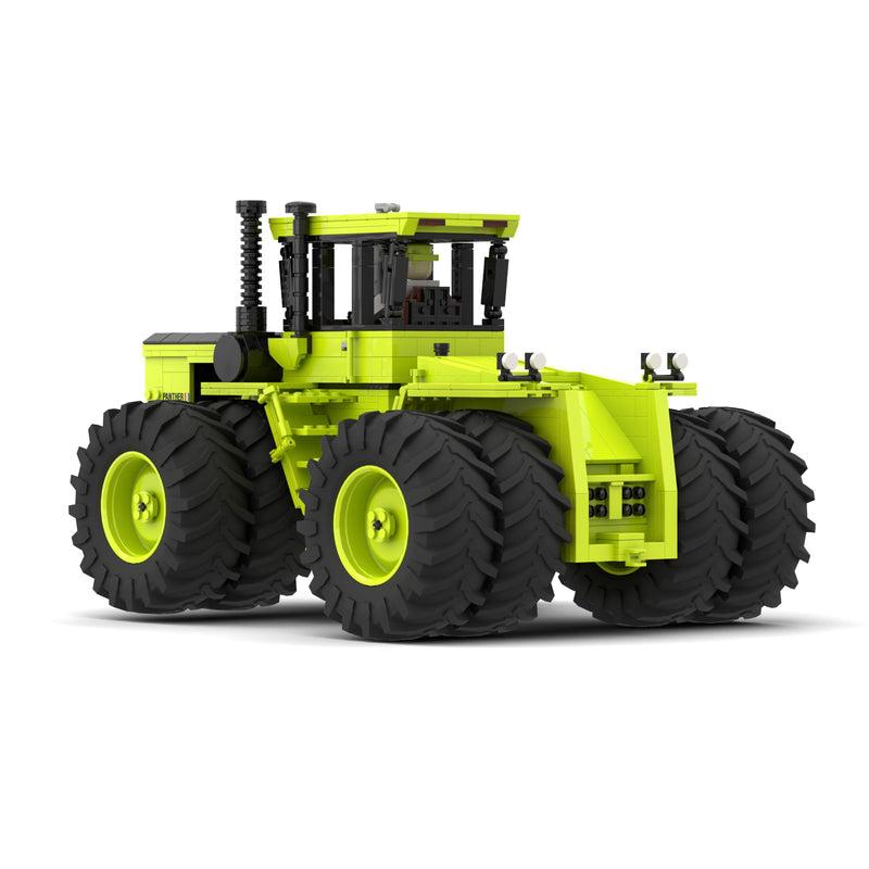 Steiger Panther III with Dual Wheels Tractor Farming Building Set, BrickAg Heritage Series 1343 Pieces