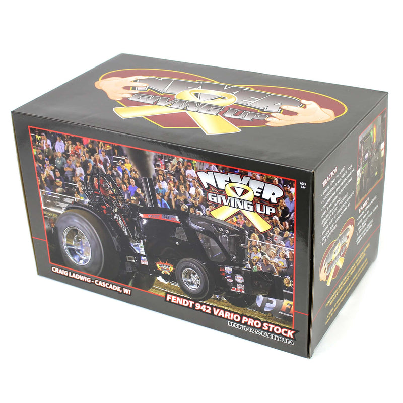 Chrome Version ~ 1/16 Fendt 942 Never Giving Up Pulling Tractor by SpecCast