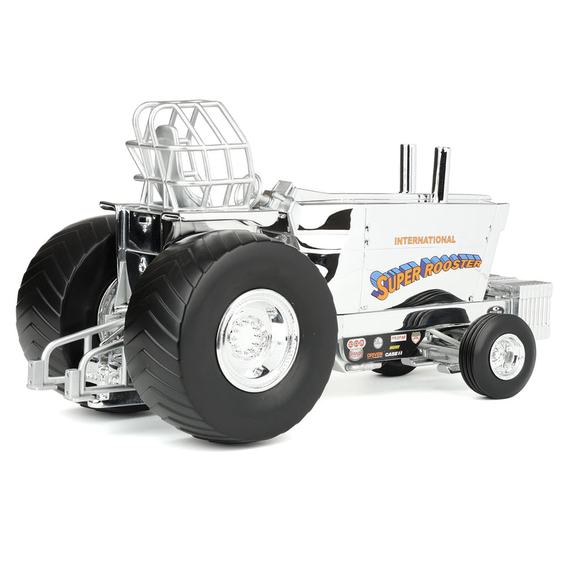 Chrome Version ~ 1/16 International 1066 “Super Rooster” Modified Pulling Tractor by SpecCast