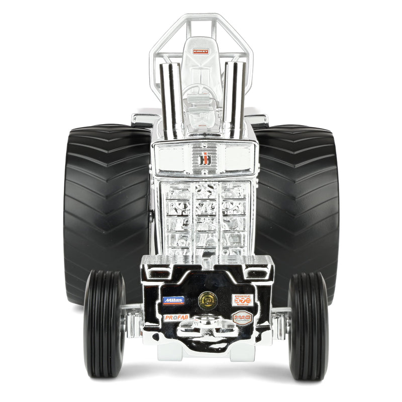 Chrome Version ~ 1/16 International 1066 “Super Rooster” Modified Pulling Tractor by SpecCast