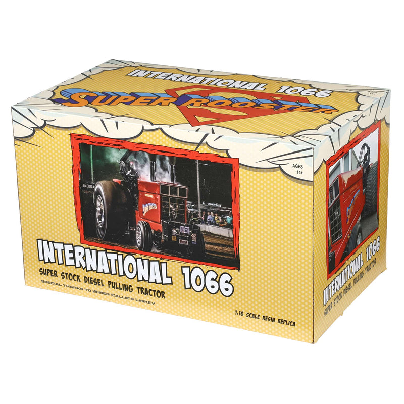 Chrome Version ~ 1/16 International 1066 “Super Rooster” Modified Pulling Tractor by SpecCast