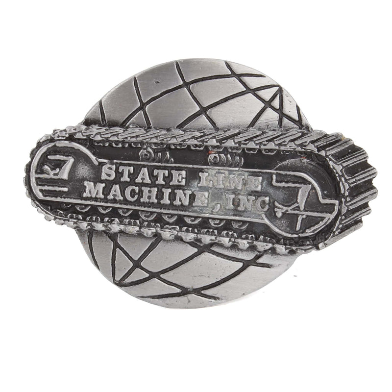 Vintage State Line Machine Inc Wilimington, DE Limited Ed Belt Buckle