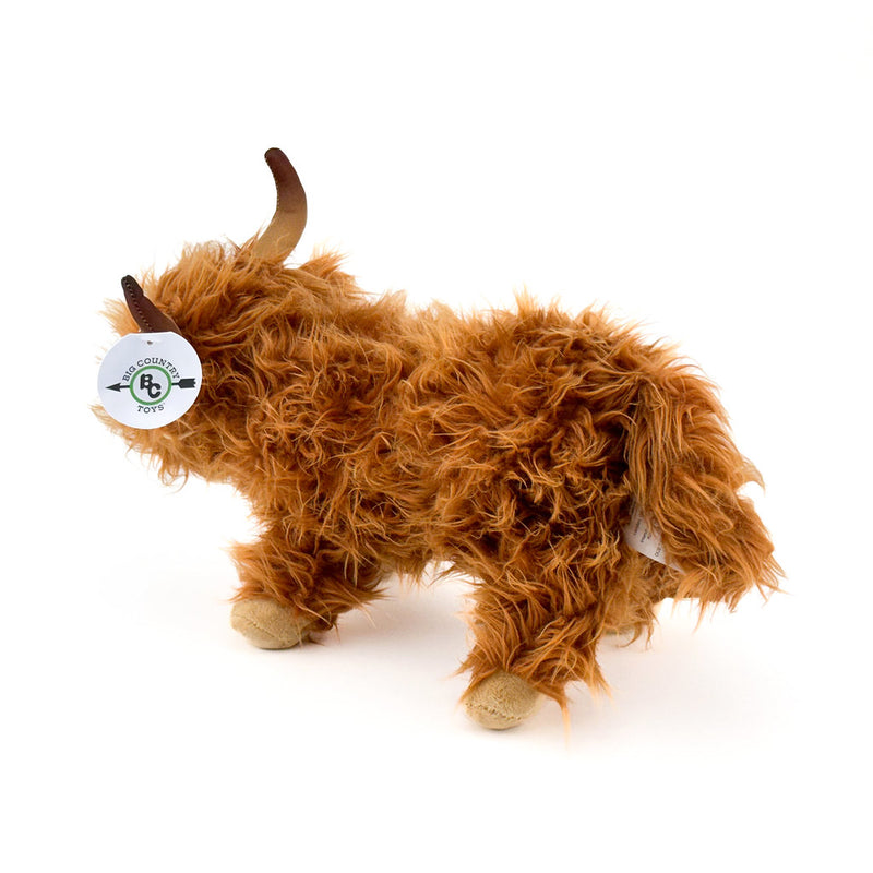 13" Highland Plush Cow by Big Country
