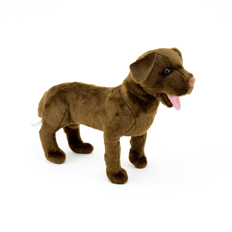 14" Chocolate Lab Plush Dog by Big Country