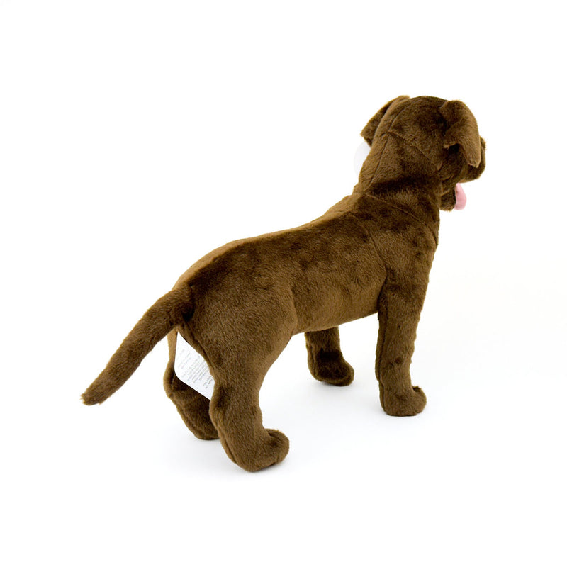 14" Chocolate Lab Plush Dog by Big Country