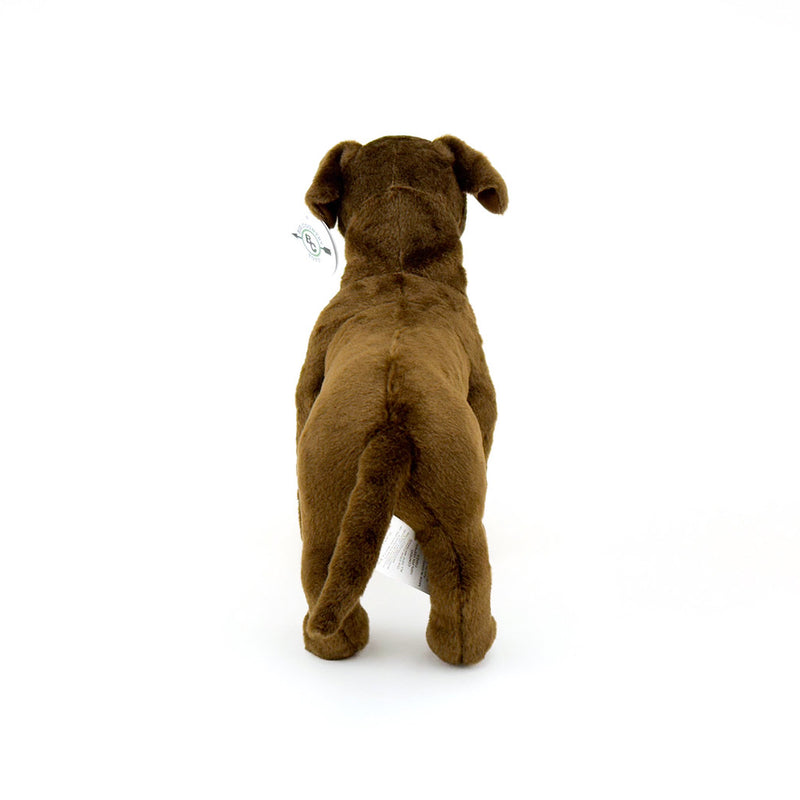 14" Chocolate Lab Plush Dog by Big Country