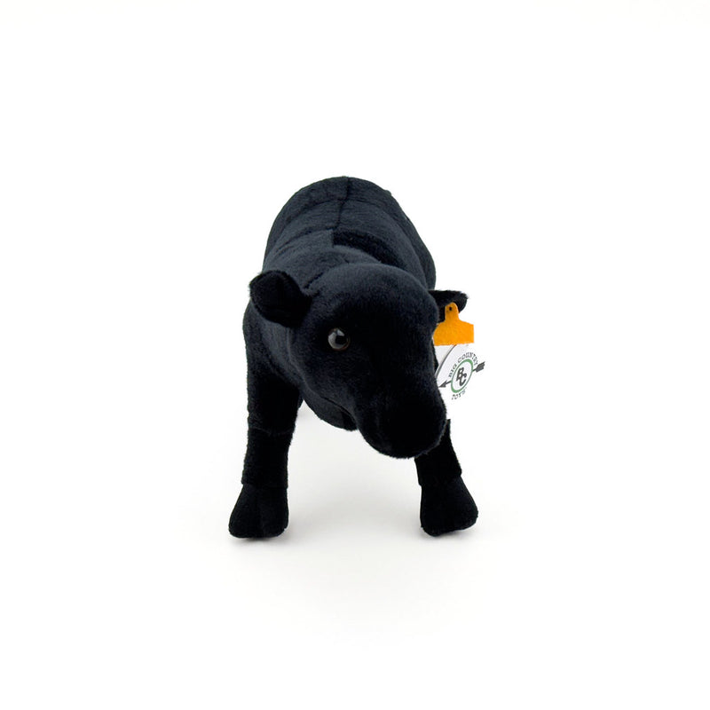 14" Black Angus Plush Cow by Big Country