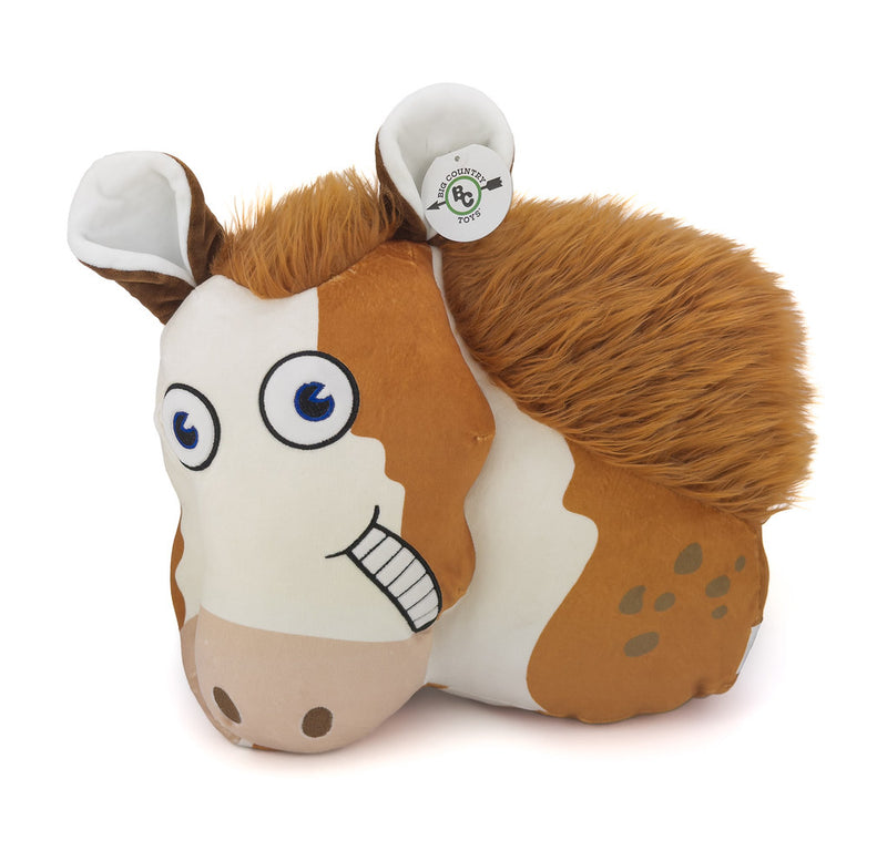 12" Bud Bud the Appaloosa Horse Soft Plush Pillow by Big Country