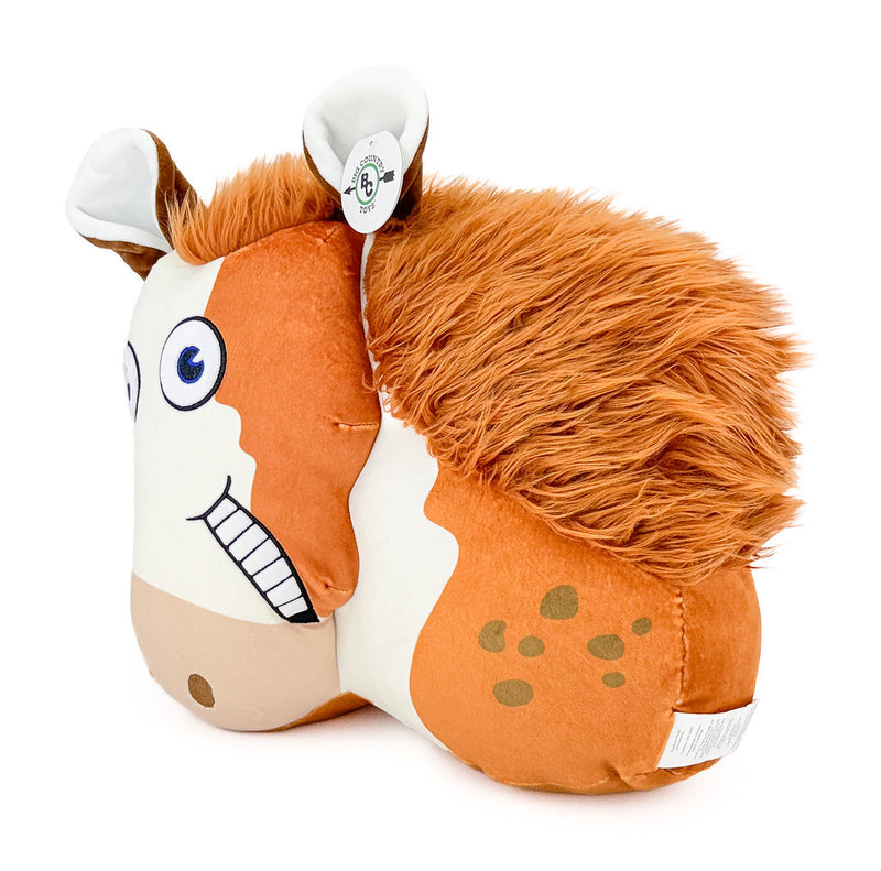 12" Bud Bud the Appaloosa Horse Soft Plush Pillow by Big Country