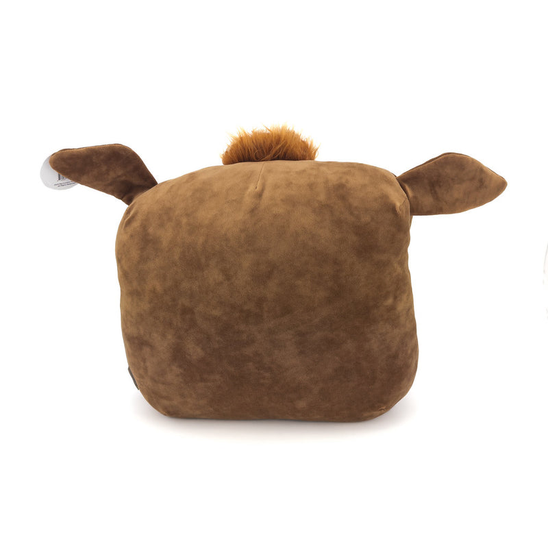 12" Scarlett the Red Angus Cow Soft Plush Pillow by Big Country