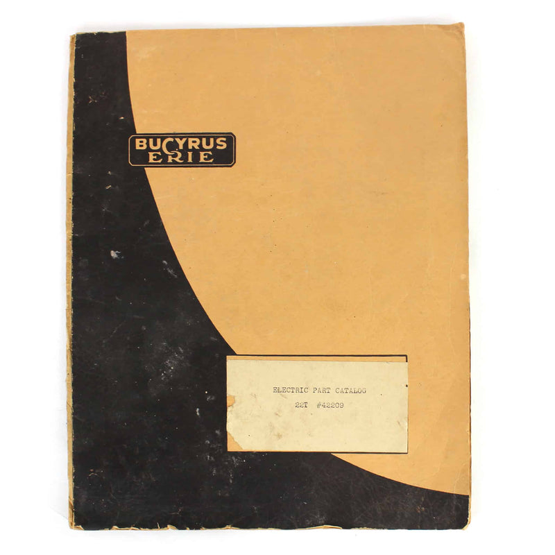 Buctrus Erie Electric Parts Catalog