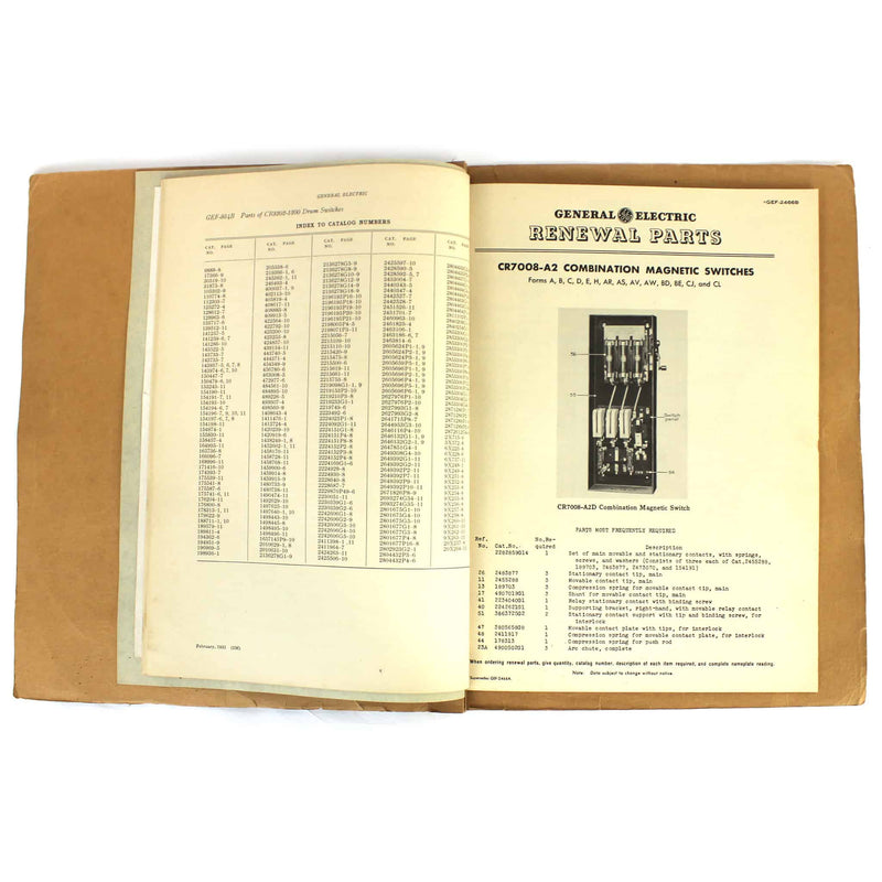 Buctrus Erie Electric Parts Catalog