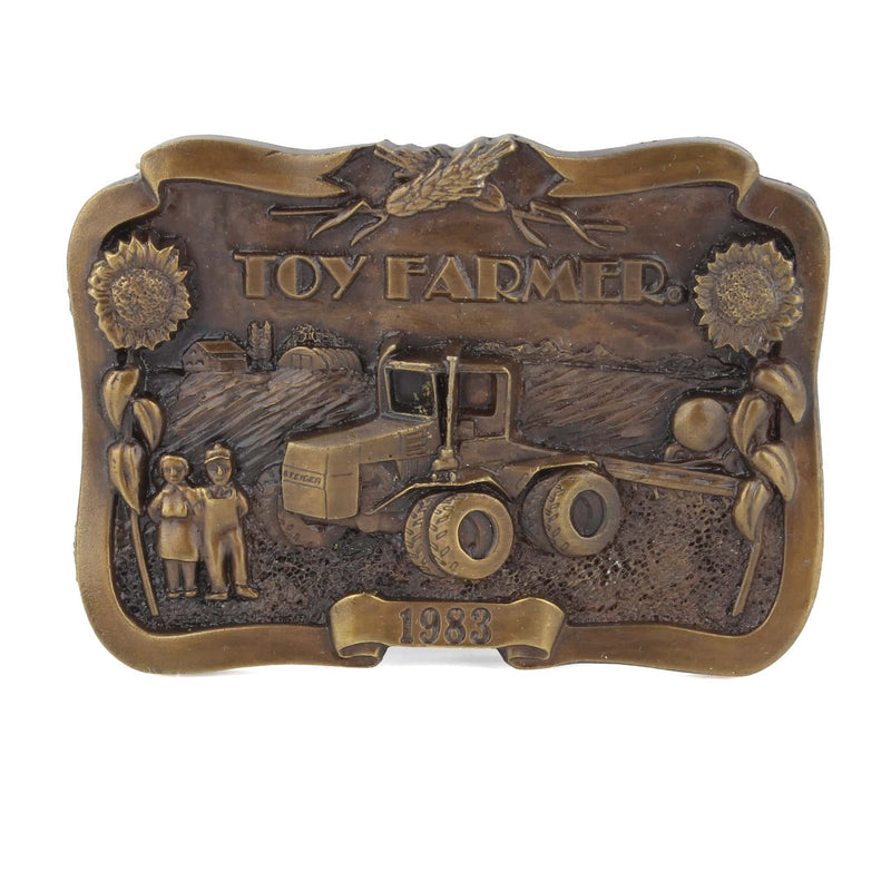 1983 Toy Farmer Steiger Limited Edition Brass Belt Buckle
