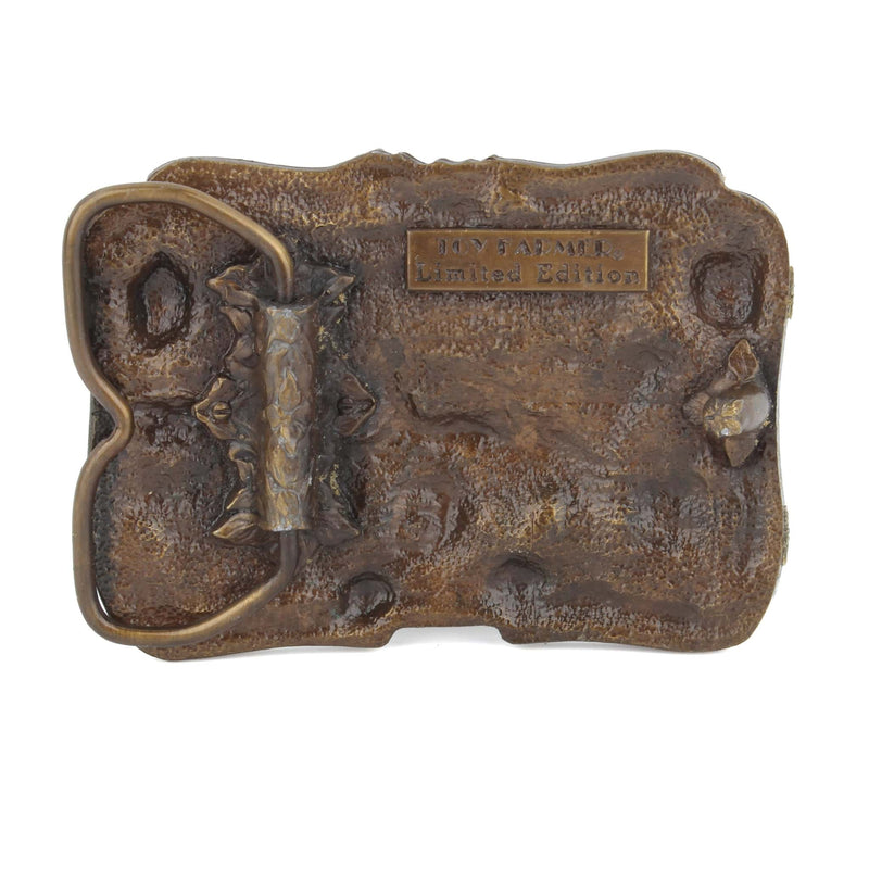 1983 Toy Farmer Steiger Limited Edition Brass Belt Buckle