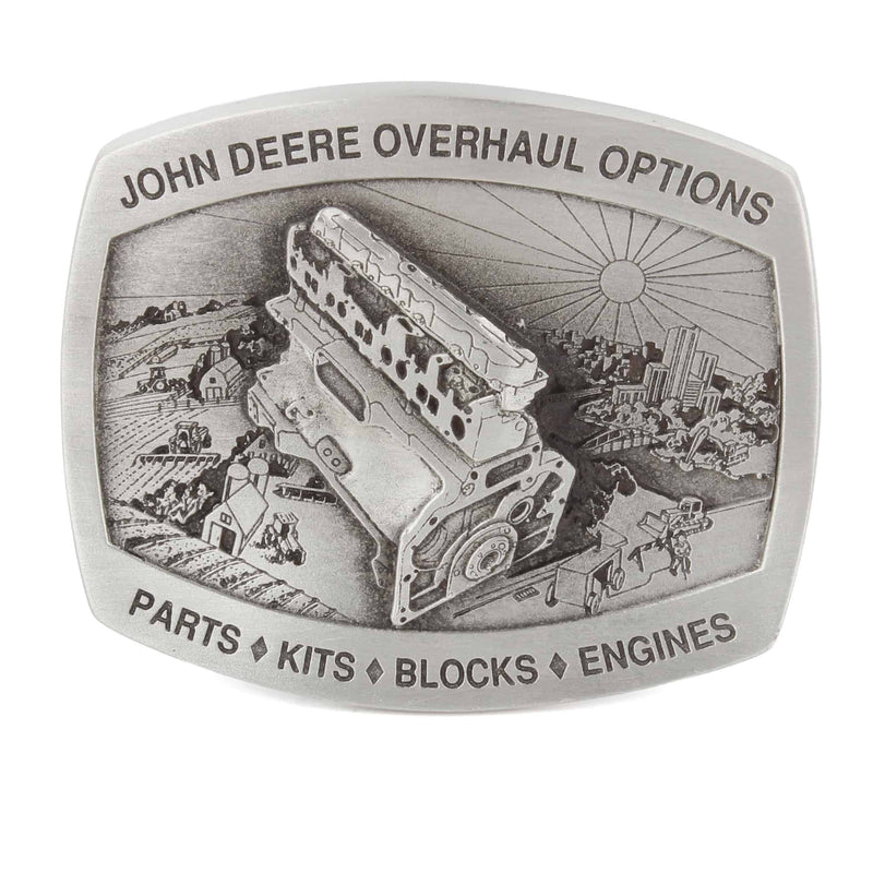 Vintage 1995 John Deere Overhaul Options LE Belt Buckle by SpecCast