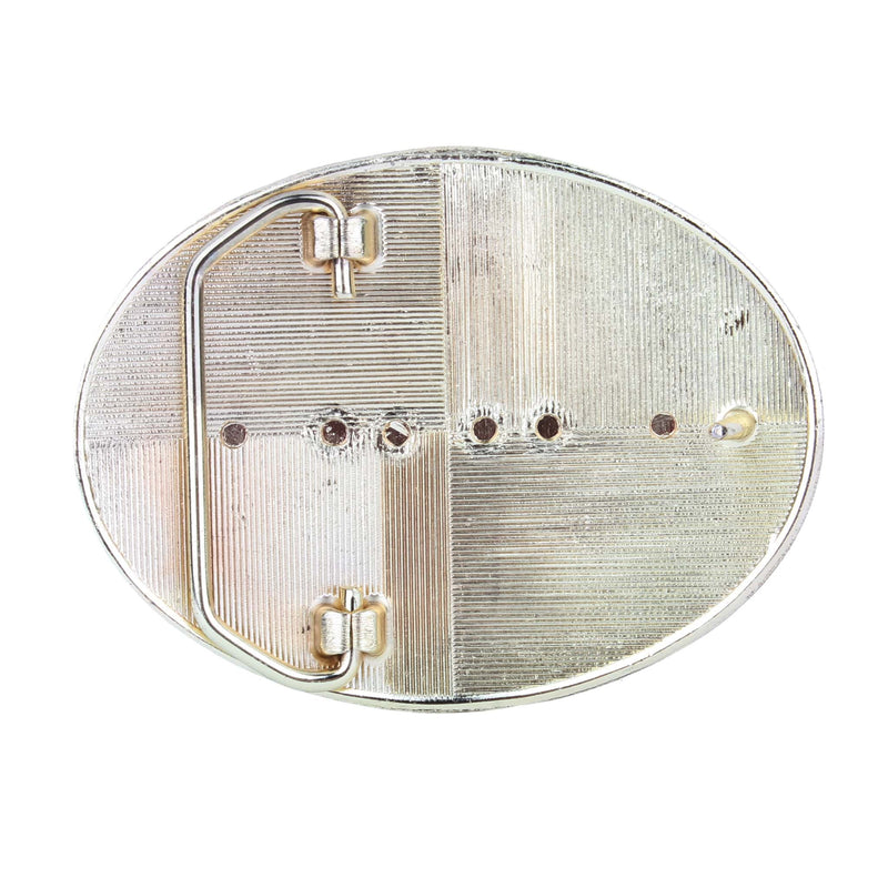 Vintage Allis Chalmers Enamel Tractor Belt Buckle