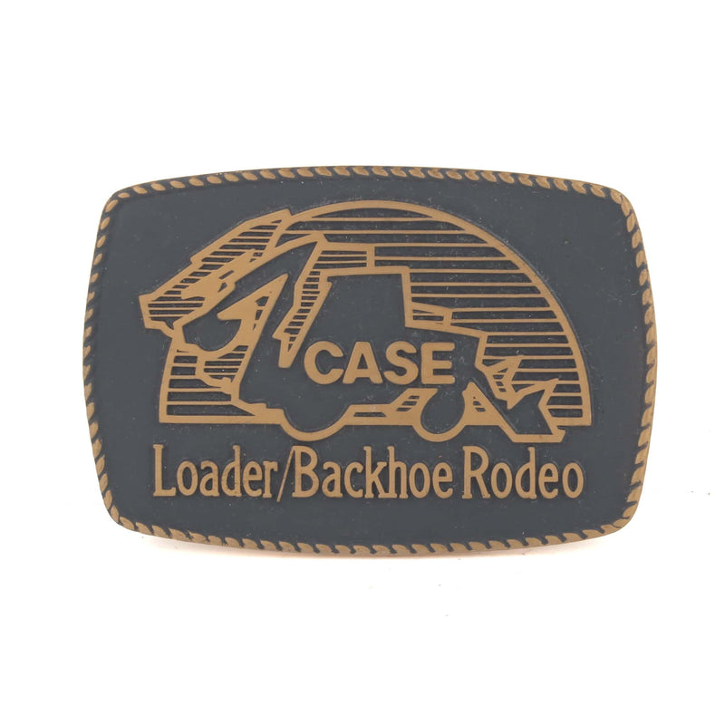 Vintage Case Loader Backhoe Rodeo Belt Buckle