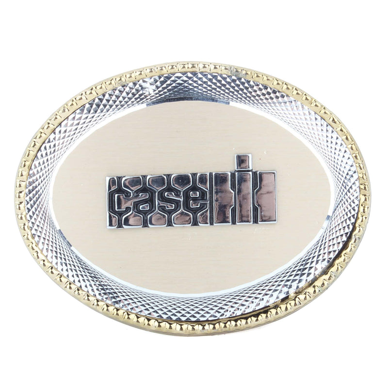 Vintage Case IH Logo Western Style Shiny Belt Buckle by Hoovers