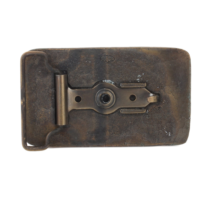 Vintage Case UAW Team Quality Brass Belt Buckle