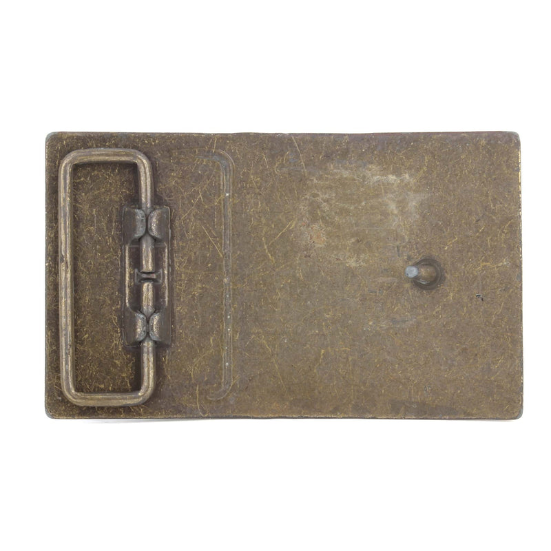 Vintage Colt Revolvers Brass Belt Buckle