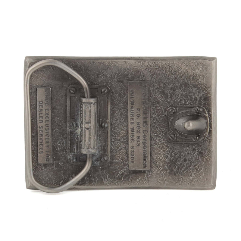 Vintage Deutz Allis Dealer Services Orange Belt Buckle