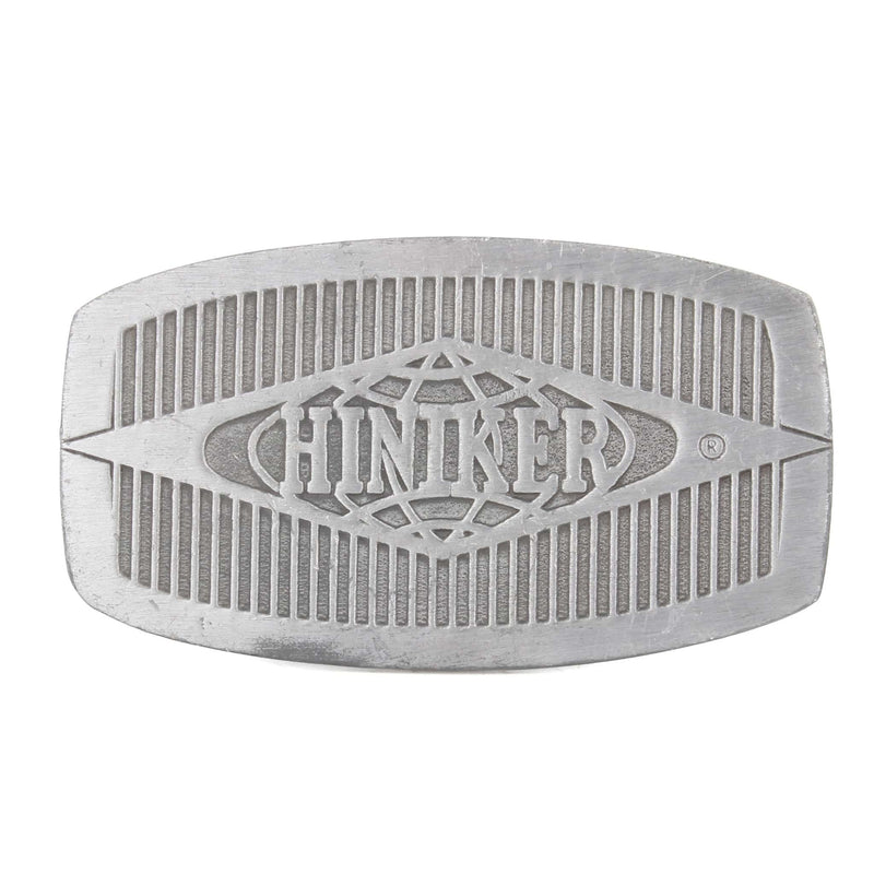 Vintage Hiniker Snow Plows Metal Belt Buckle by Hit Line